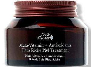 100% Pure Multi-vitamin + Antioxidants Ultra Riché Pm Treatment