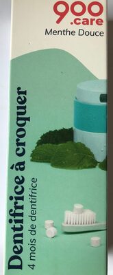 Dentifrice à croquer - Menthe douce