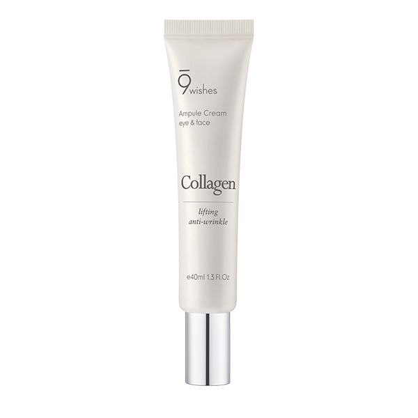 9wishes Collagen Ampule Eye & Face Cream - 40ml