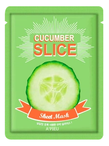 A'pieu Cucumber Slice Sheet Mask