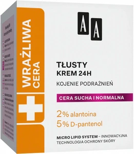 AA Sensitive Skin Rich Cream 24h