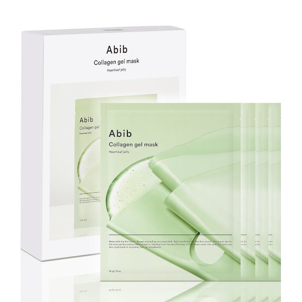 Abib Collagen Gel Mask Heartleaf Jelly - 35g*4ea