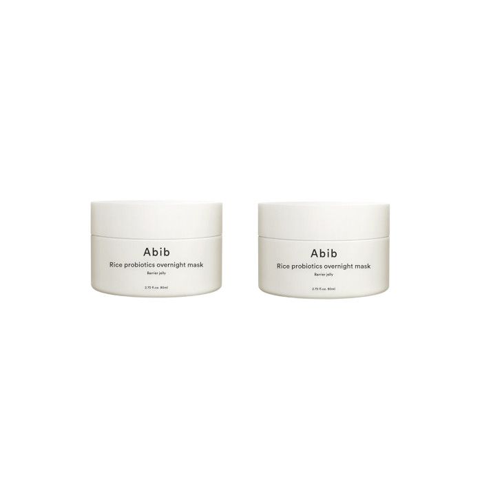 Abib Rice Probiotics Overnight Mask Barrier Jelly - 80ml (2ea) Set