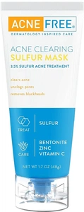 AcneFree Acne Clearing Sulfur Mask 3.5% Sulfur Acne Treatment