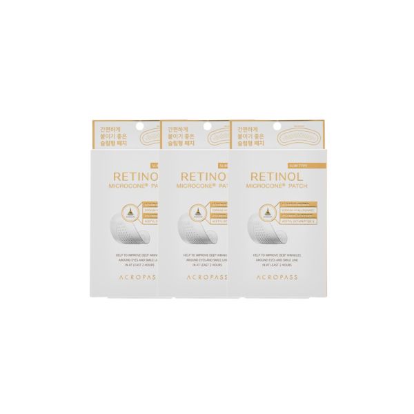 AcroPass Retinol Microcone Patch Slim Type - 3 Patches
