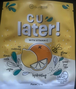 Action Sheet Mask C U Later With Vitamin C