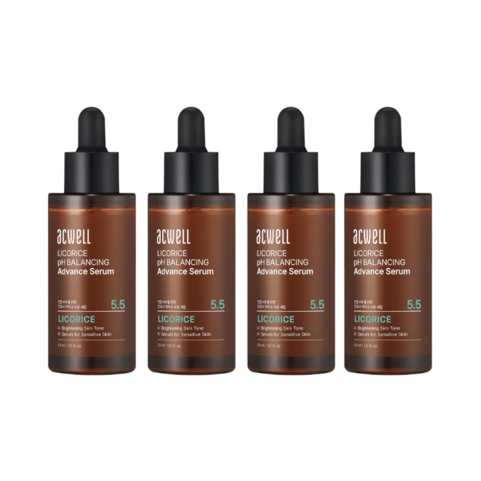 ACWELL Licorice pH Balancing Advance Serum - 30ml (4ea) Set