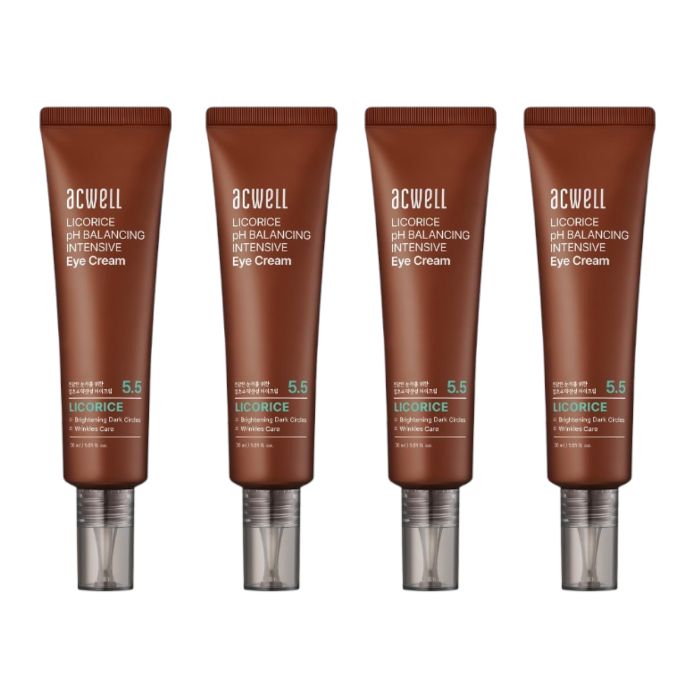 ACWELL Licorice pH Balancing Intensive Eye Cream - 30ml (4ea) Set