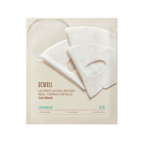 ACWELL Licorice pH Balancing Real Toning Capsule Gel Mask - 34g*1pc