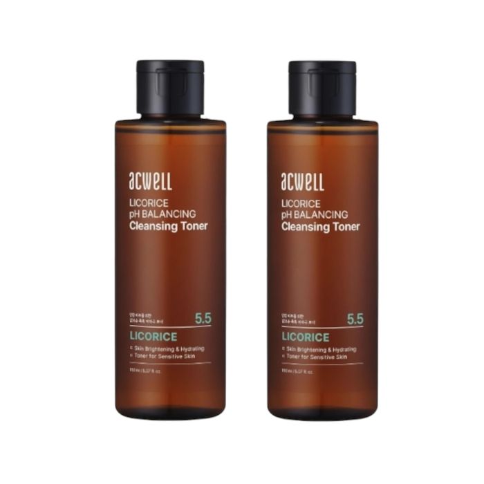 ACWELL No5.5 Licorice pH Balancing Toner (2ea) Set