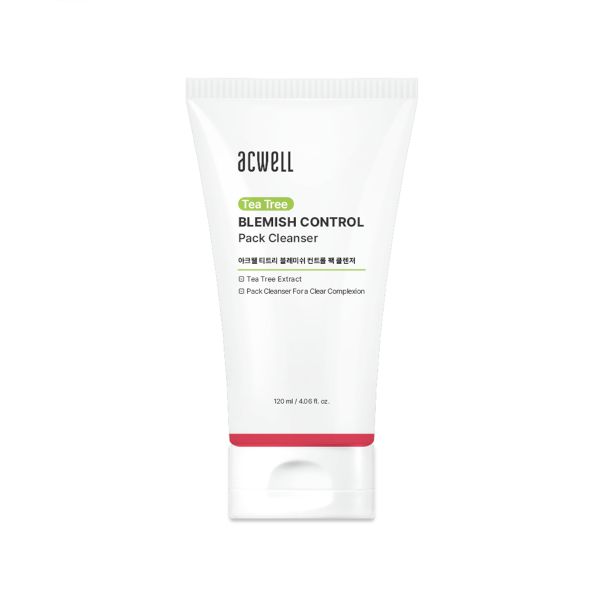 ACWELL Tea Tree Blemish Control Pack Cleanser - 120ml