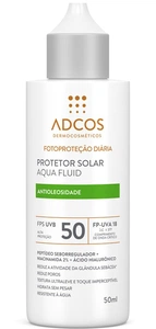 ADCOS Protetor Solar Aqua Fluid FPS 50 Sem Cor