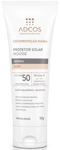 ADCOS Protetor Solar Mousse Mineral Fps 50 (Ivory)