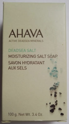 Ahava savon hydratant aux sels