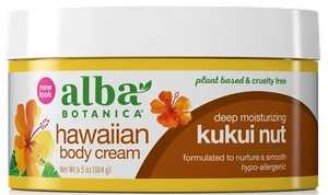 Alba Botanica Hawaiian Deep Moisturizing Body Cream (kukui Nut)