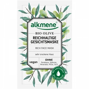 Alkmene Bio Olive Rich Face Mask