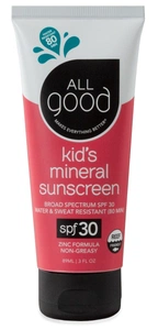 All Good Kid's Sunscreen - SPF 30 UVA/UVB Broad Spectrum Protection