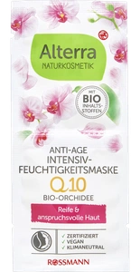Alterra Anti-Age Intensiv-Feuchtigkeitsmaske Q10 Bio Orchidee