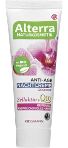 Alterra Anti-Age Nachtcreme Q10 Bio-Orchidee