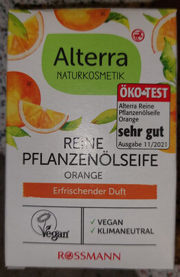 Reine Pflanzenölseife Orange