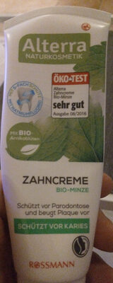 Zahncreme Bio-Minze