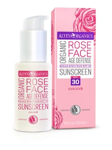 alteya organic Organic Rose Face Spf 30 Sunscreen