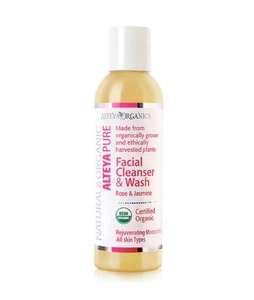 Alteya Organics Limpiador Facial Y Lavado Orgánico Rosa Y Jazmín