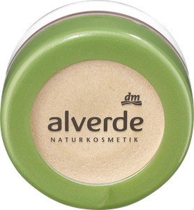alverde Lidschatten & Highlighter 2in1 Gold