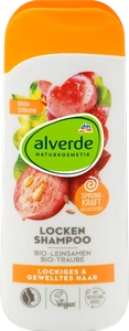alverde Locken Shampoo Bio-Leinsamen Bio-Traube