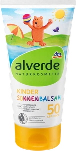 Alverde Naturkosmetik Kinder Sonnenbalsam LSF 50