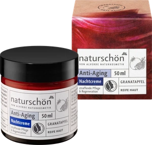 alverde Naturschön Anti-Aging Nachtcreme Granatapfel