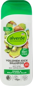 alverde Volumen-Kick Shampoo Bio-Kiwi Bio-Apfelminze