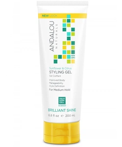 Andalou Naturals Andalou Sunflower And Citrus Medium Hold Styling Gel