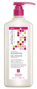 Andalou Naturals Sensitive 1000 Roses Soothing Shower Gel