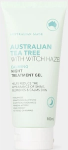 anko Australian Tea Tree With Witch Hazel Calming Night Treatment Gel
