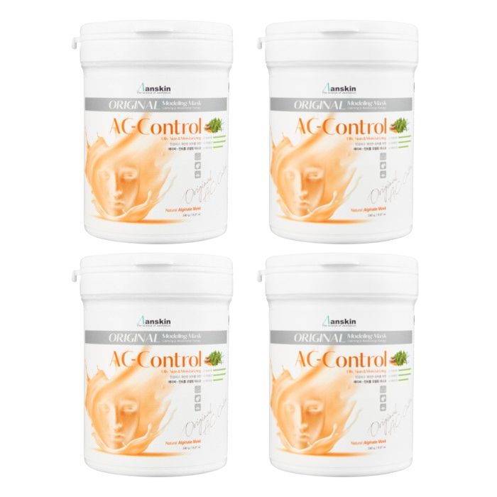 Anskin Modeling Mask - (240g) - AC Control (4ea) Set (New)