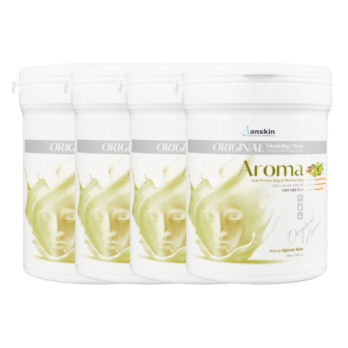 Anskin Modeling Mask - (240g) - Aroma (4ea) Set (New)