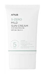 Anua 5-Zero Mild Sun Cream SPF 50+ Pa ++++