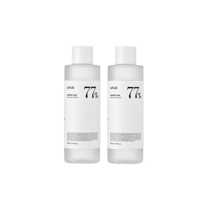ANUA Heartleaf 77% Soothing Toner - 250ml (2ea) Set