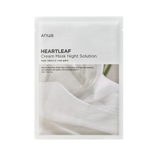 ANUA Heartleaf Cream Mask Night Solution - 1pc