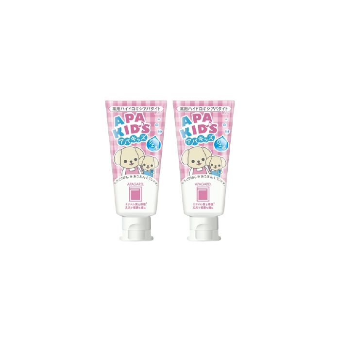 APAGARD Apa-Kids Gel Toothpaste - 60g (2ea) Set