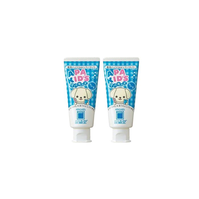 APAGARD Apa-Kids Toothpaste - 60g (2ea) Set