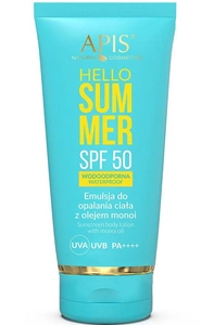 APIS Hello Summer Sunscreen Body Lotion With Monoi Oil SPF 50