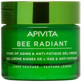 Apivita Bee Radiant Signs Of Aging & Anti-Fatigue Gel-Cream Light Texture