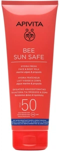 Apivita Bee Sun Safe Hydra Fresh Face & Body Milk Spf50