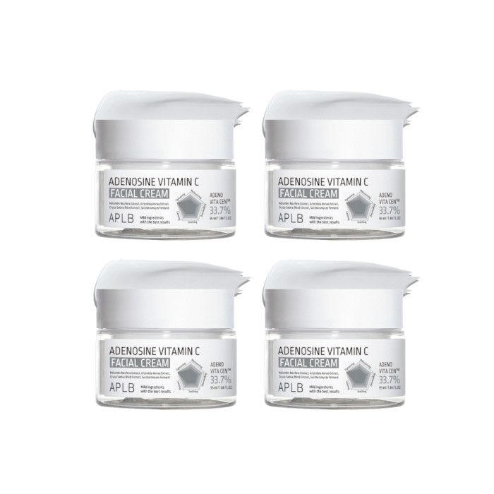 APLB Adenosine Vitamin C Facial Cream - 55ml (4ea) Set