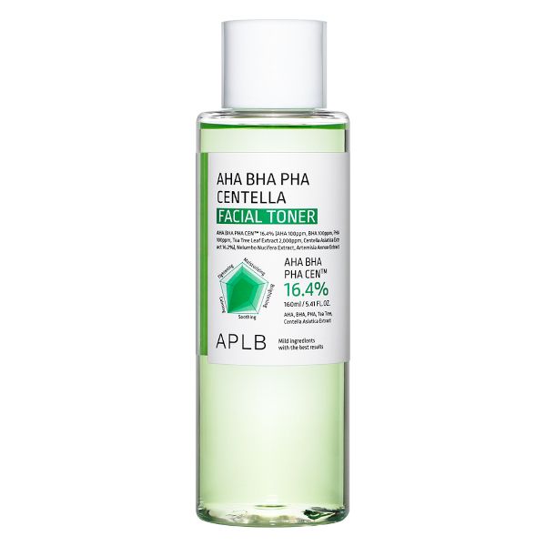 APLB AHA BHA PHA Centella Facial Toner - 160ml