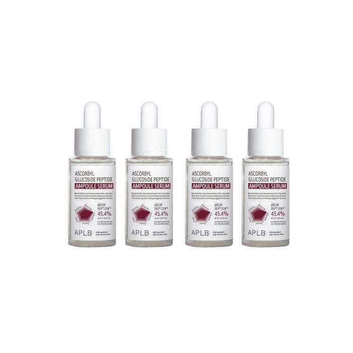 APLB Ascorbyl Glucoside Peptide Ampoule Serum - 40ml (4ea) Set