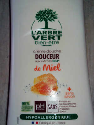 creme douche douceur de miel