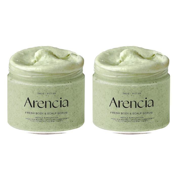 Arencia Arencia - Fresh Cloud Body Scrub - 260g - Geranium & Primrose (2ea) Set
